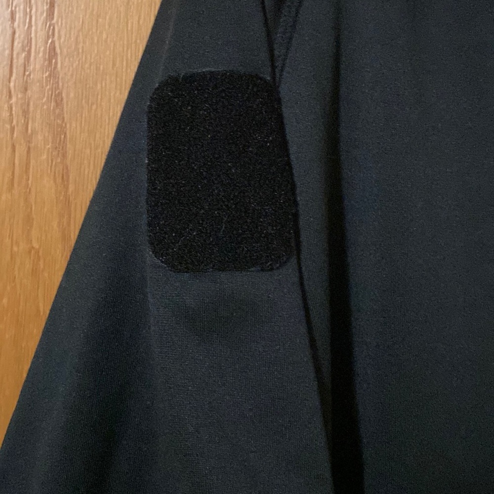 Tactical Polo Shirt Button Neck Chest Pocket Black XXL - Picture 5 of 9